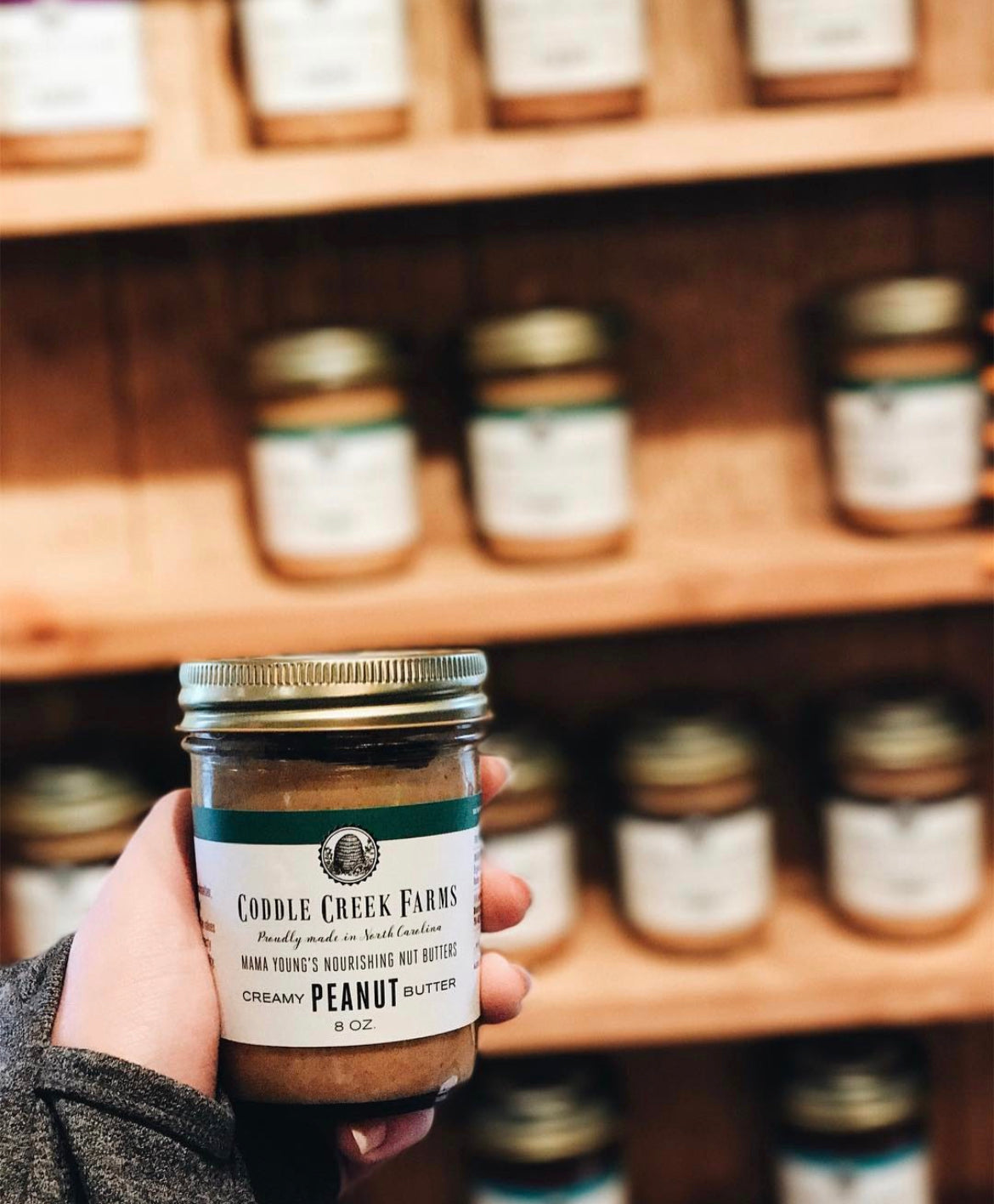 Coddle Creek Farms CREAMY Peanut Butter Nut Butter