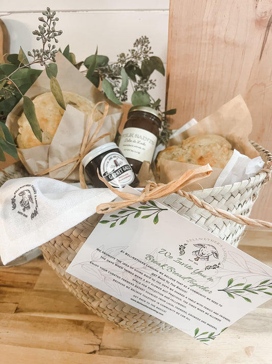 Breaking Bread Together Gift Basket LARGE