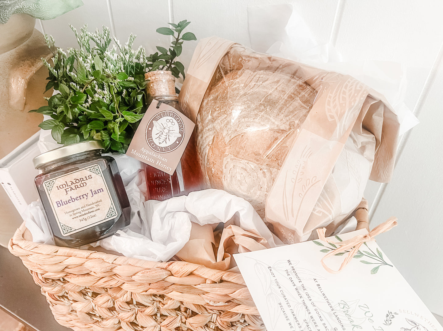 Breaking Bread Together Gift Basket LARGE