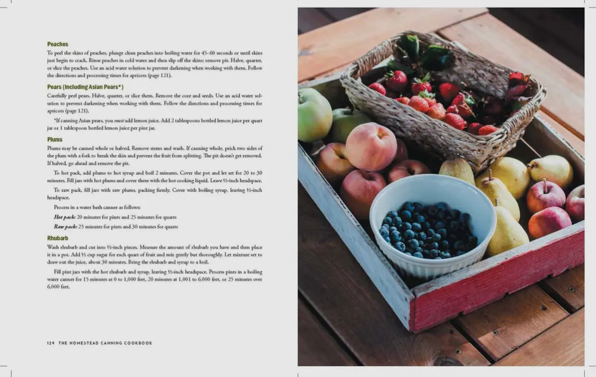 Homestead Canning CookBook by Georgia Varozza