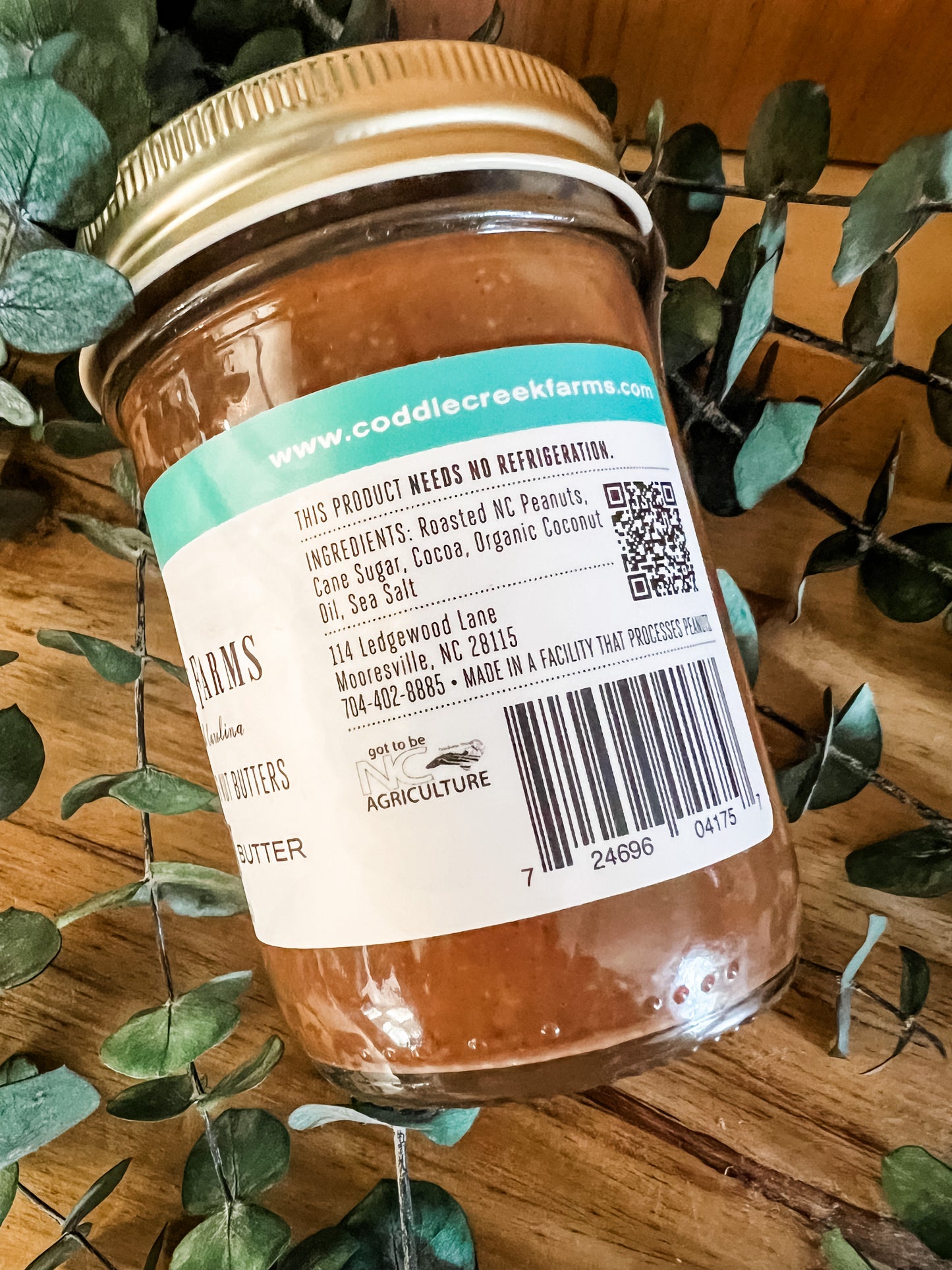 Coddle Creek Farms CHOCOLATE Peanut Butter Nut Butter