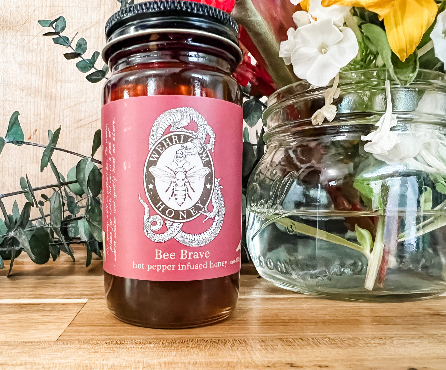 Wehrloom Bee Brave Spicy Honey