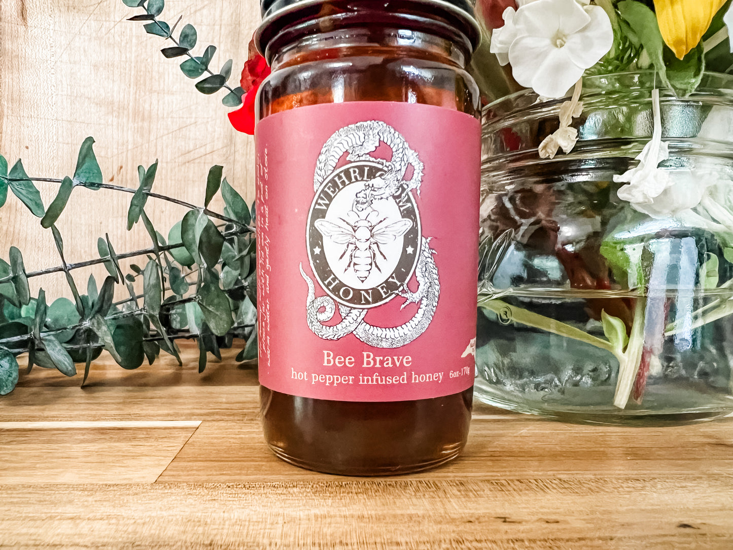 Wehrloom Bee Brave Spicy Honey