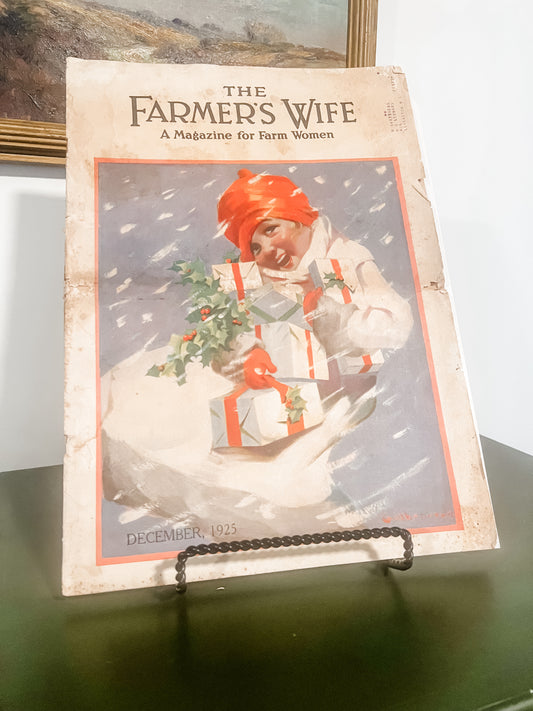 The Farmers Wife Christmas Magazine Circa 1925