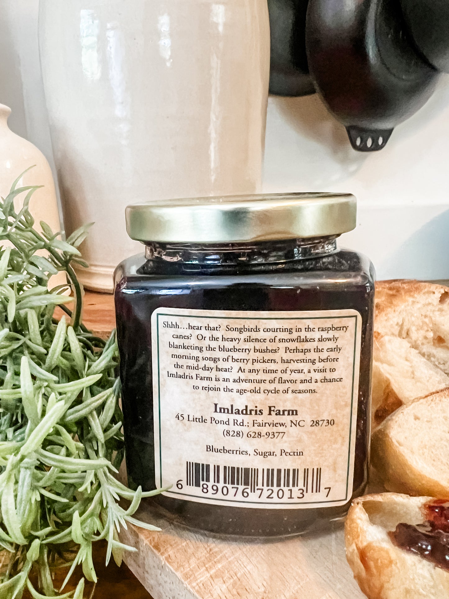 Imladris Farm Blueberry Jam