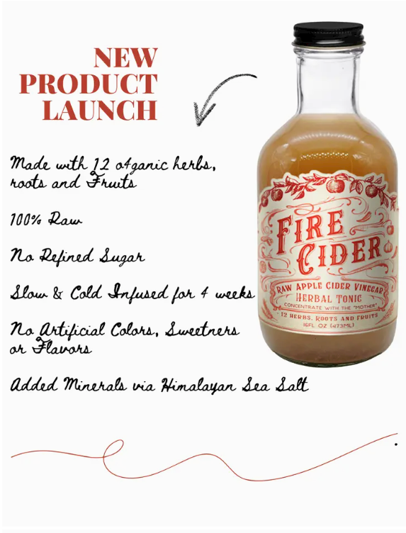 Roots and Leaves- Fire CIder